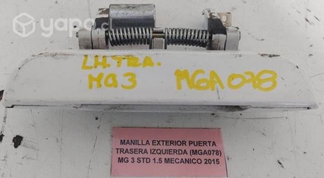 Manilla Exterior Puerta Tras Izq (MGA078) MG 3 STD