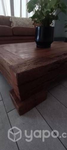 Mesa de centro roble