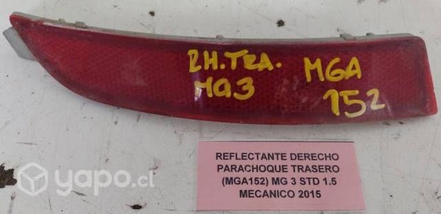 Reflectante Derecho Parachoque Tras (MGA152) MG 3