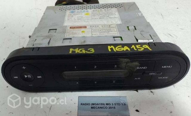 Radio (MGA159) MG 3 STD 1.5 Mecanico 2015
