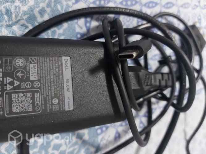 Cargador Dell tipo C 65W 3.25 a original