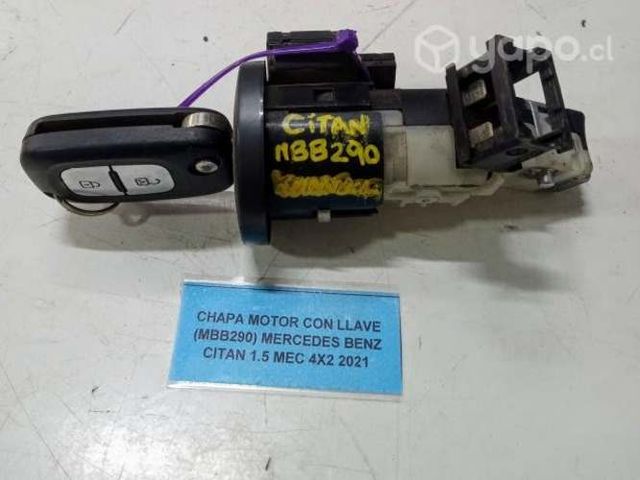 Chapa Motor Con Llave (MBB290) Mercedes Benz Citan