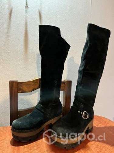Botas bucaneras de Gamuza