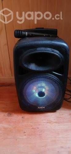 Parlante con micrófono nex