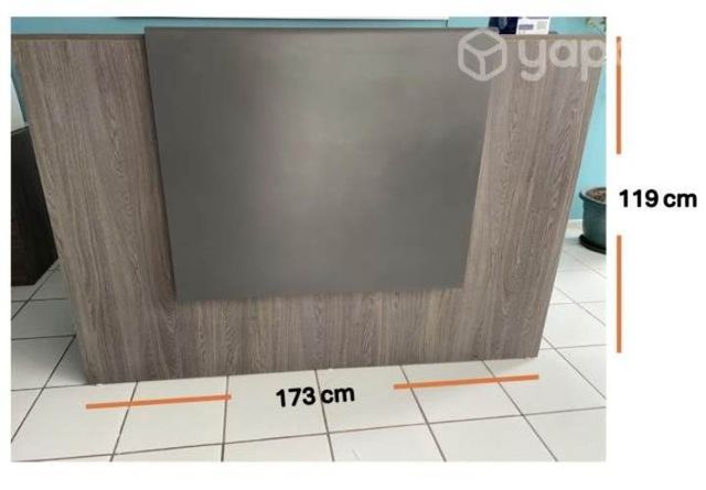 Mesón recepción desmontable