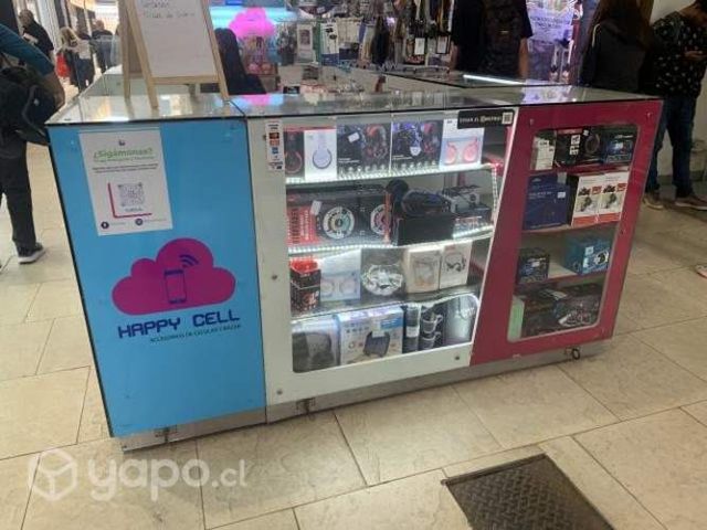 Módulo tipo isla para mall o galería