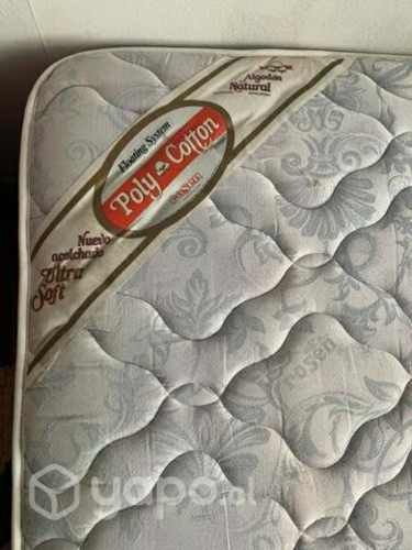 Cama usada de 2 Plazas marca Rosen con base