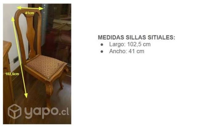 Mesa Comedor de Pino Oregón Americano