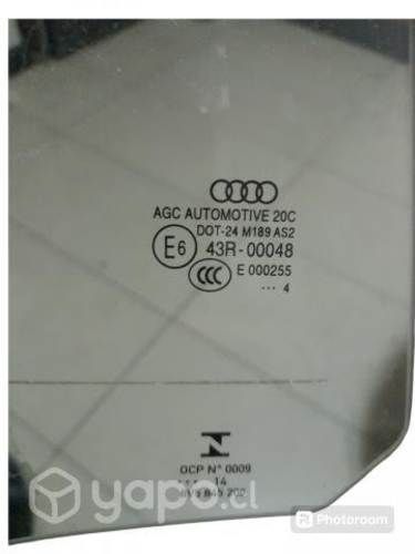 Vidrio puerta trasera derecha - audi a 3 2020