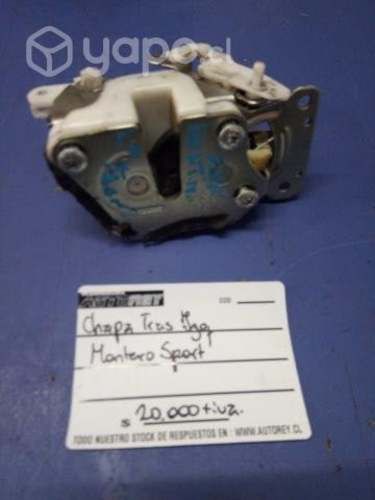 Chapa puerta trasera izquierda Mitsubishi Montero