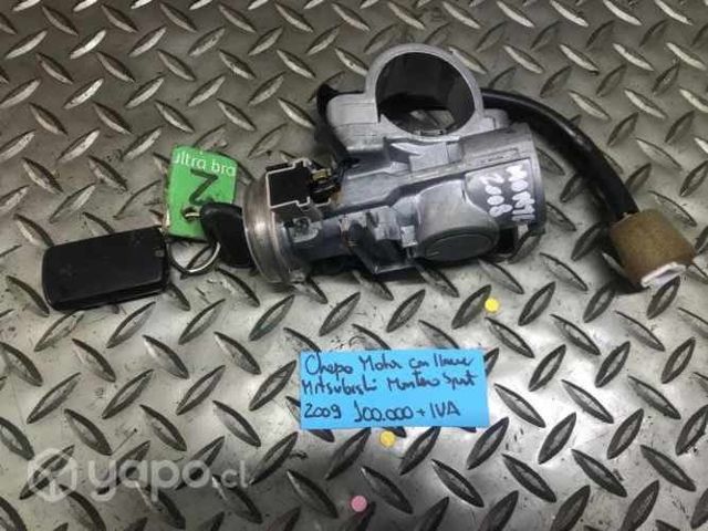 Chapa motor con llave Mitsubishi Montero Sport 3.0