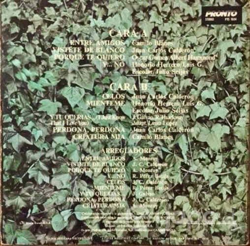 Camilo Sesto Vinilo Lp. Entre Amigos