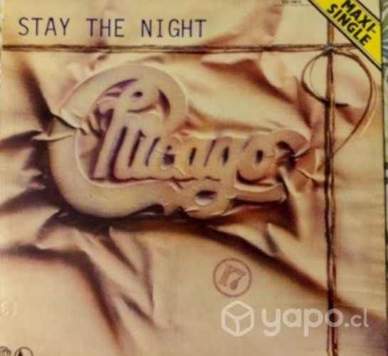 Chicago Vinilo Maxi Single Stay the Night