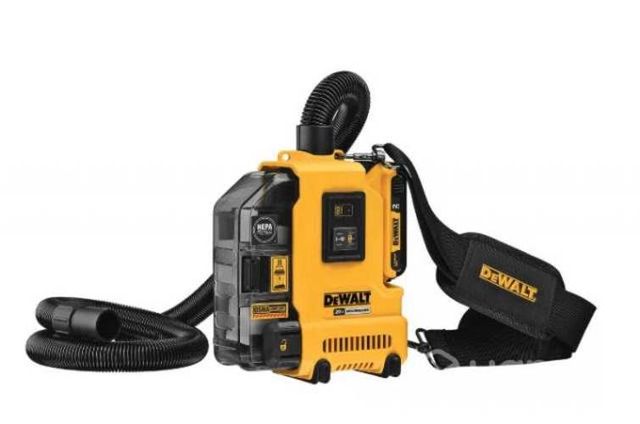 Extractor de polvo portátil 20v brushless dewalt d