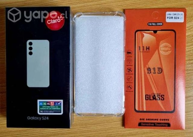 Samsung S24 nuevo y sellado,incluye mica y carcasa