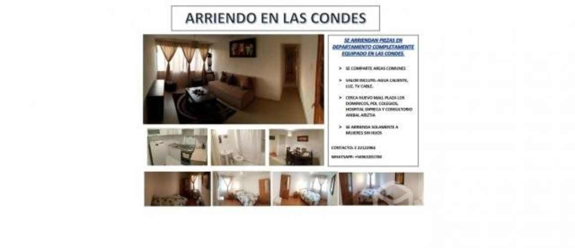 Habitacion las condes se arrienda