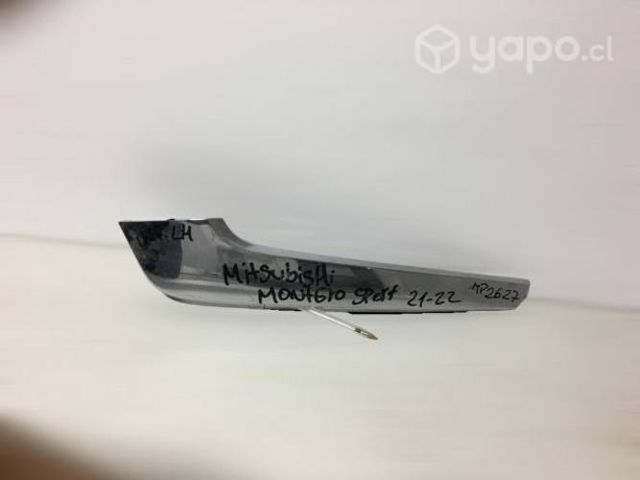 Bisel cromado inferior lh mitsubishi montero sport