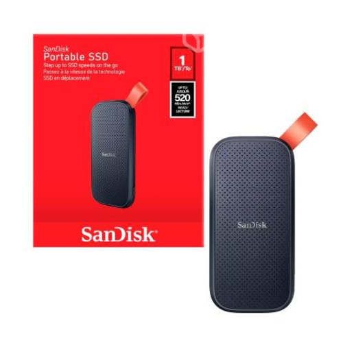 Disco Solido Externo Sandisk 1TB SDSSDE30-1T00-G25