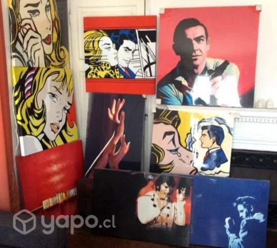 Liquido cuadros para negocio