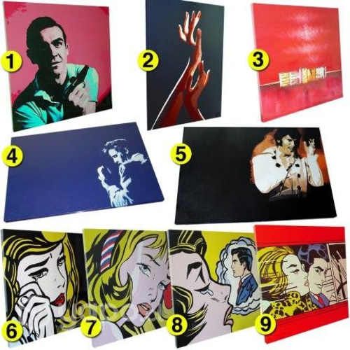 Liquido cuadros para negocio