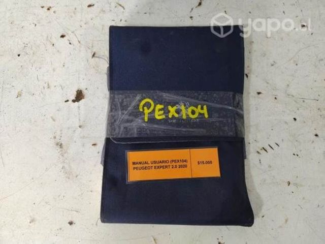 Manual Usuario (PEX104) Peugeot Expert 2.0 2020