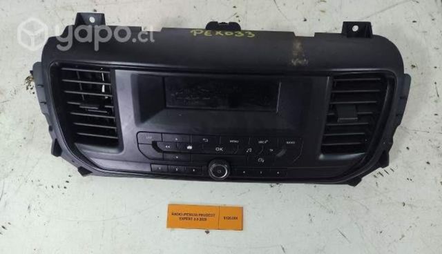 Radio (PEX033) Peugeot Expert 2.0 2020
