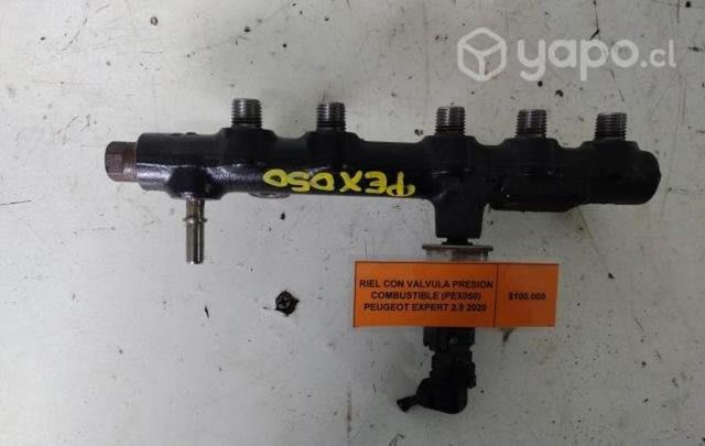 Riel Con Valvula Presion Combust (PEX050) Expert