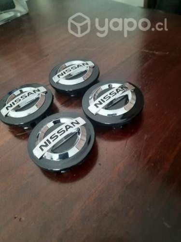 Tapas de centro Nissan 54mm y 60mm