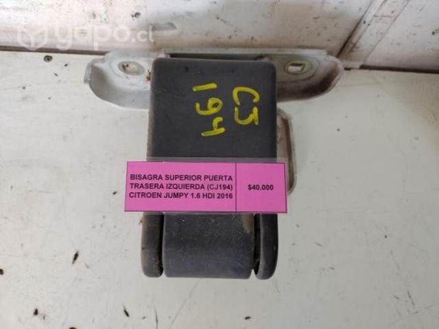 Bisagra Sup puerta tras izq (CJ194) Citroen Jumpy