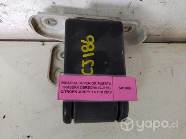 Bisagra Sup puerta tras der (CJ186) Citroen Jumpy