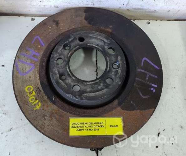 Disco Freno Delantero Izq (CJ017) Citroen Jumpy