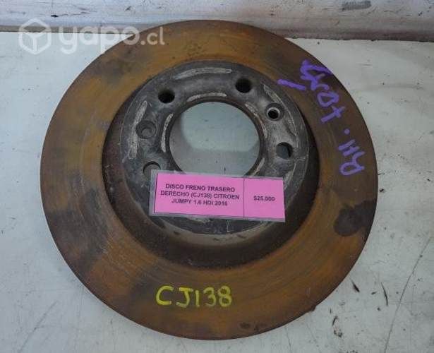 Disco Freno Trasero Derecho (CJ138) Citroen Jumpy