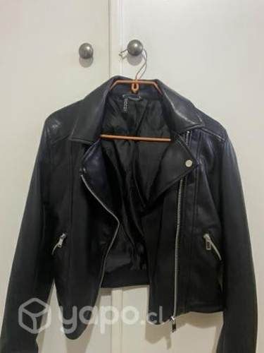 Chaqueta de cuero sintético HyM