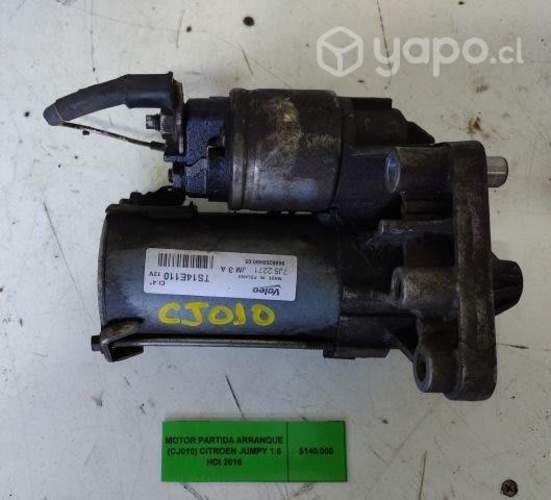 Motor Partida Arranque (CJ010) Citroen Jumpy 1.6 H