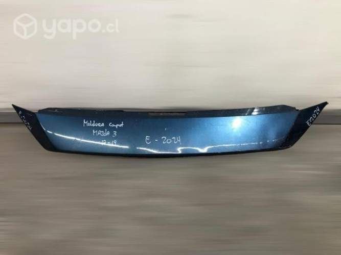 Moldura capot mazda 