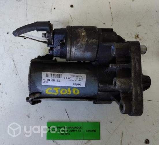 Motor Partida Arranque (CJ010) Citroen Jumpy 1.6 H