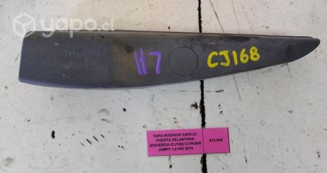 Tapa Interior Espejo Pta del izq (CJ168) Jumpy 1.6