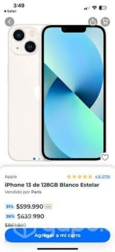 Iphone 13 (128gb) Azul