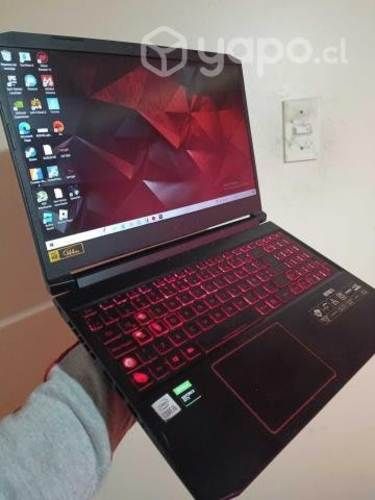 Notebook gamer acer nitro detalle