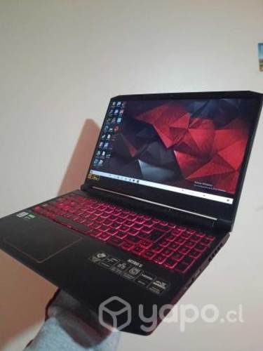 Notebook gamer acer nitro detalle