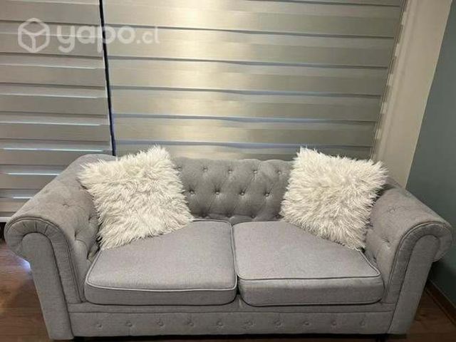 Sofá gris excelente calidad