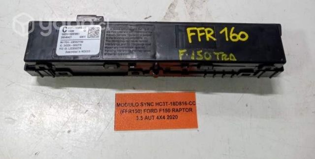 Modulo SYNC HC3T-18D816-CC (FFR160) Ford F150 Rapt