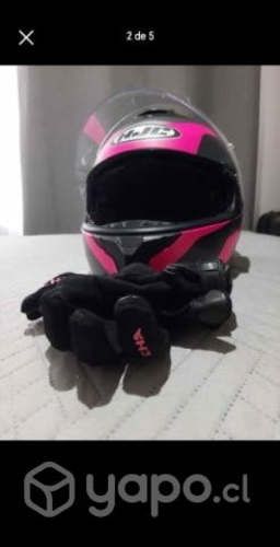 Casco para moto abatible HJC
