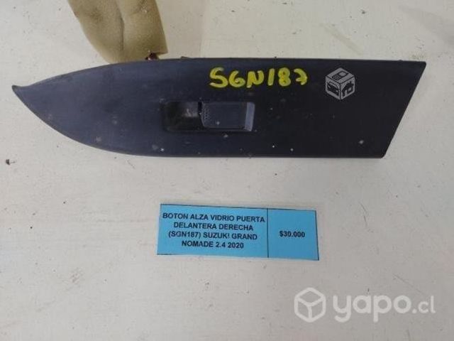 Boton AlzaVidrio Pta del der (SGN187) Grand Nomade