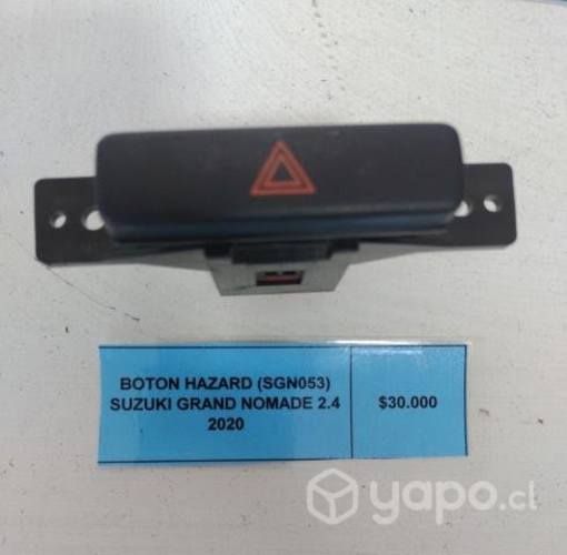 Boton Hazard (SGN053) Suzuki Grand Nomade 2.4 2020