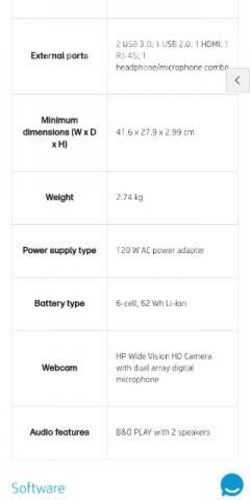Notebook HP Pavilion 17&#39; Intel I7, 12gb