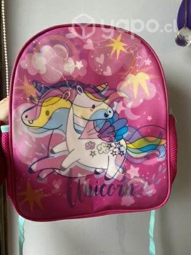 Mochila infantil rosada