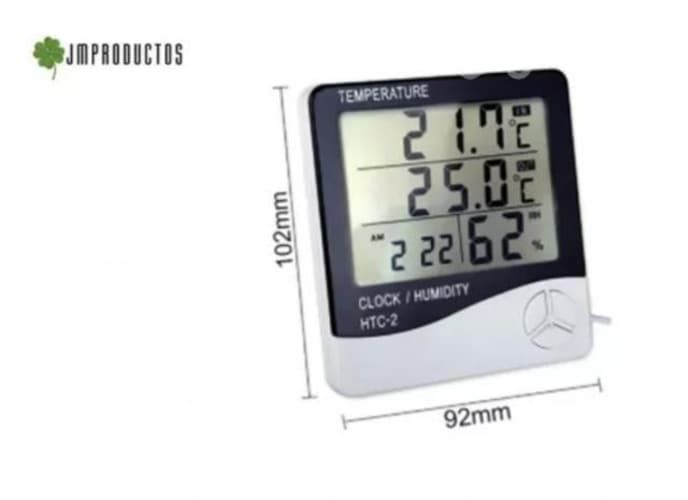 Termometro Higrometro Digital Htc-2 Con Sonda Relo