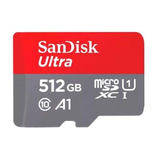 Tarjeta de Memoria MicroSD SanDisk 512GB+Adaptador