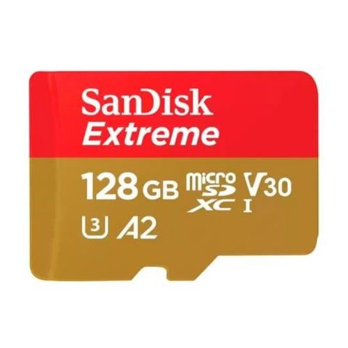 Tarjeta de Memoria MicroSD SanDisk 128GB+Adaptador